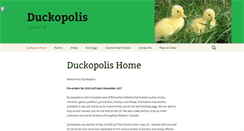 Desktop Screenshot of duckopolis.com